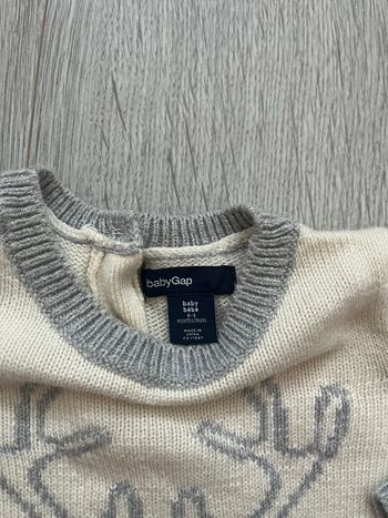 Pull bébé beige Baby Gap – 0/3 mois