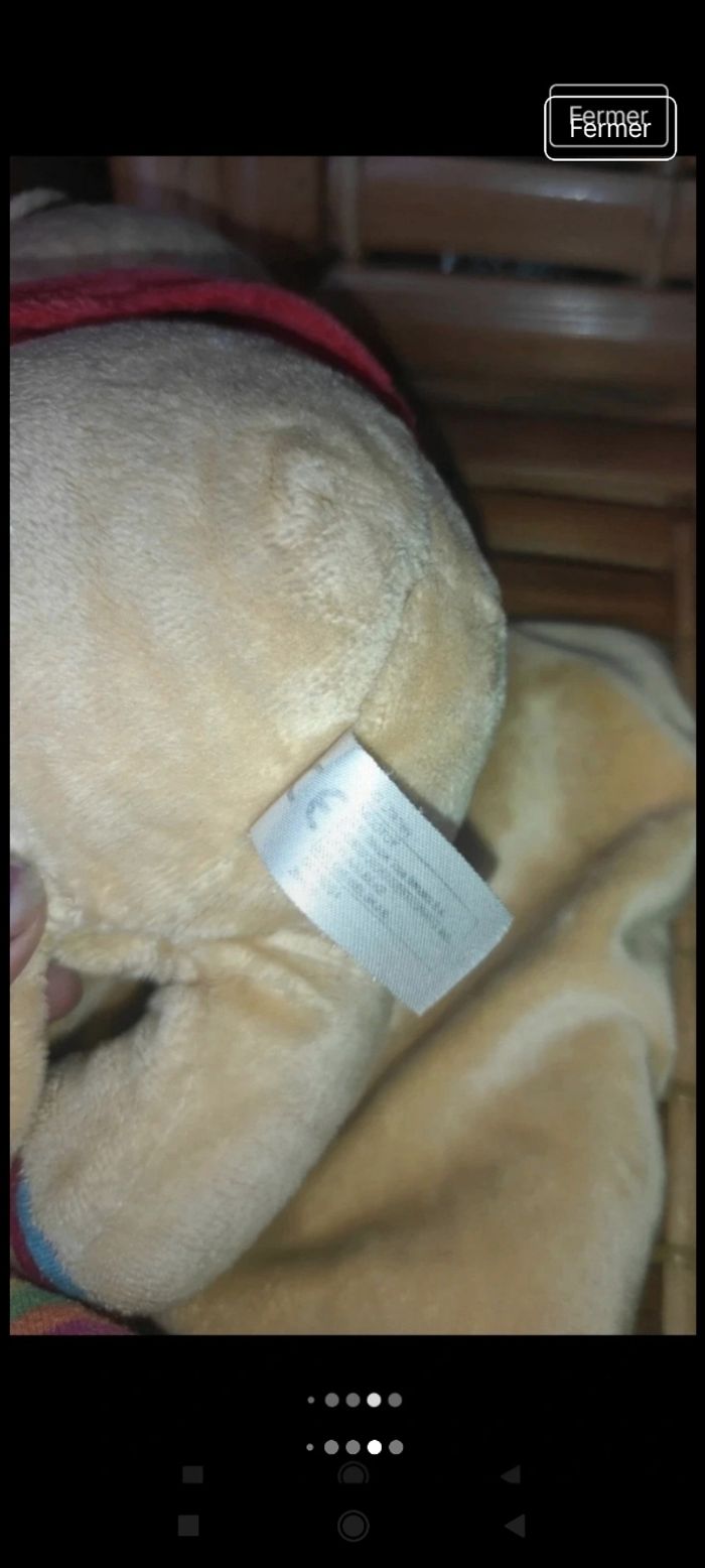 Doudou bébé Winnie l'ourson p2 - photo numéro 5