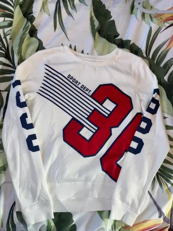 Pull blanc