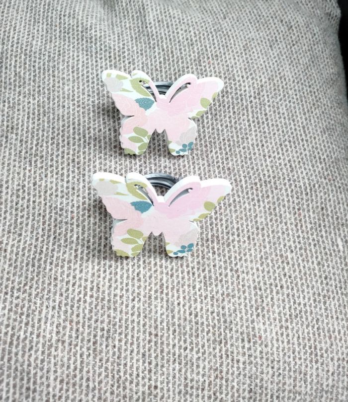 2 Pinces pour rideaux 🦋