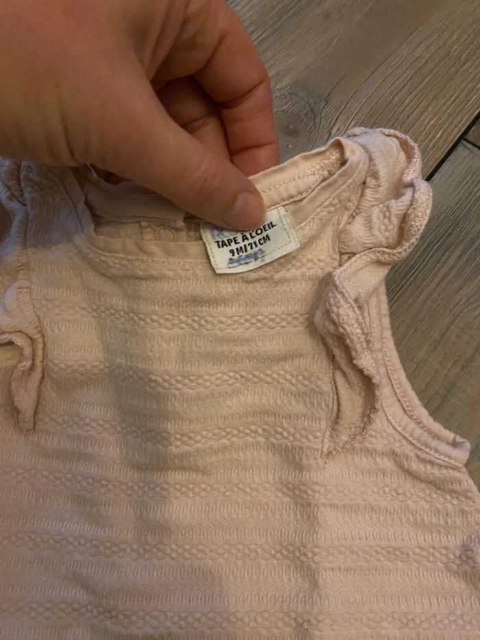 Ensemble fille TAO 9 mois rose - photo numéro 3