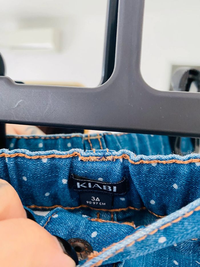 Jupe en jean Kiabi 3 ans parfait état - photo numéro 4