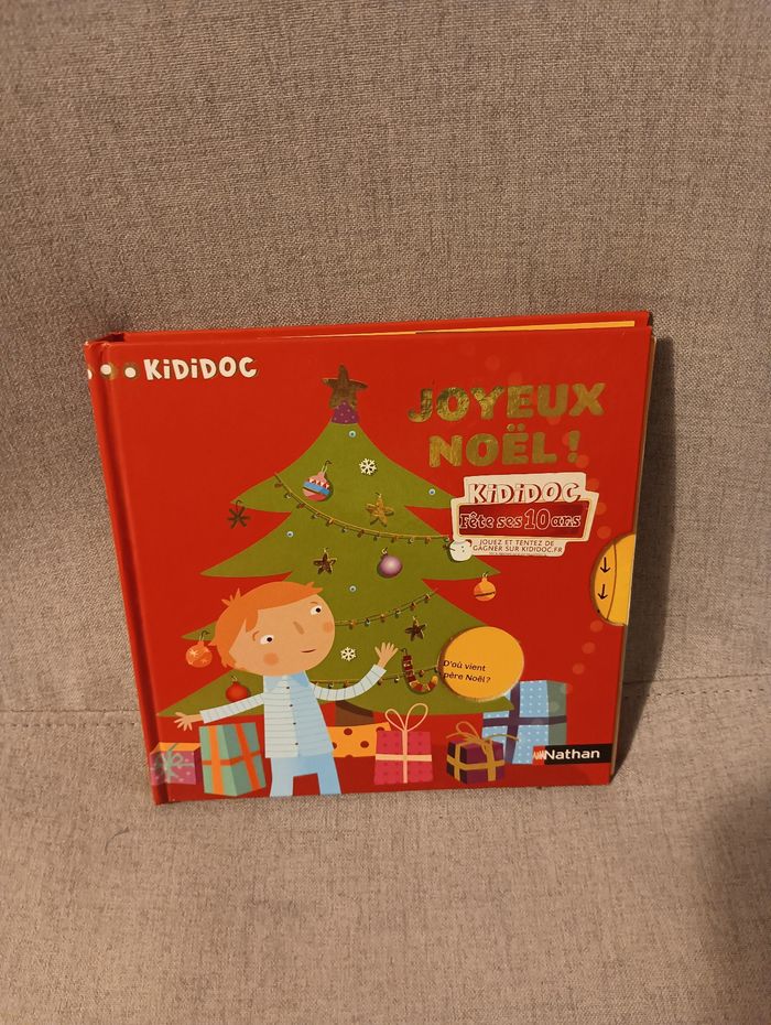 Livre animé kididoc joyeux Noël
