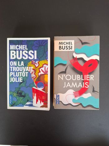Lot de 2 thrillers de Michel Bussi en très bon état