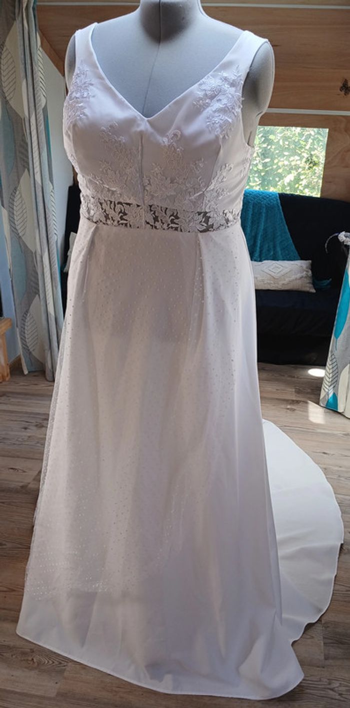 robe de mariée unique taille 48/50 - photo numéro 8