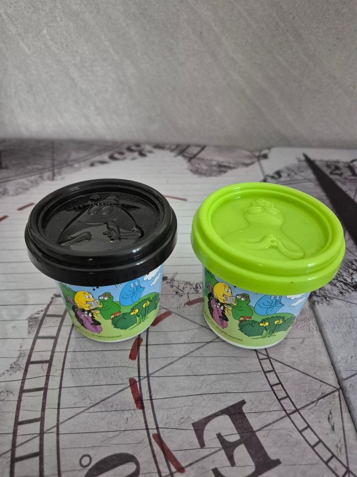 Lot 2 pots Barbapapa, TBE