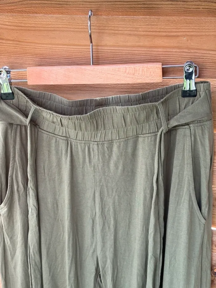 Pantalon fluide kaki - photo numéro 2