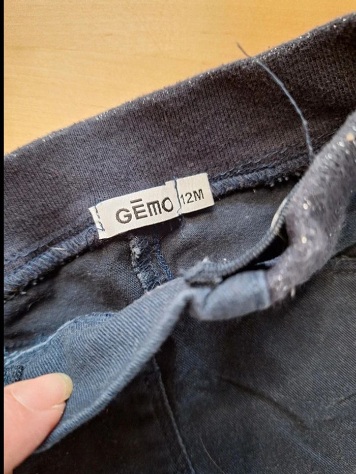 Pantalon pour fille taille 12mois marque Gémo très bon état - photo numéro 5