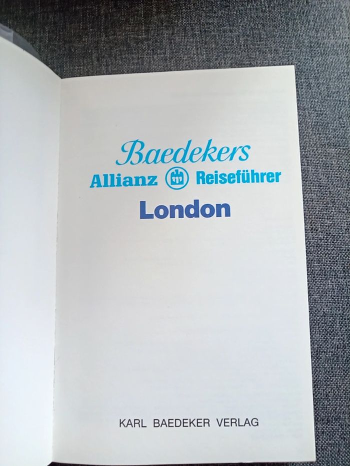 Baedekers Allianz Reiseführer London - photo numéro 3