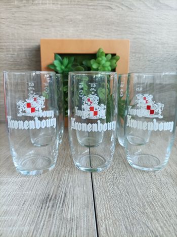 Lot 6 verres Kronenbourg