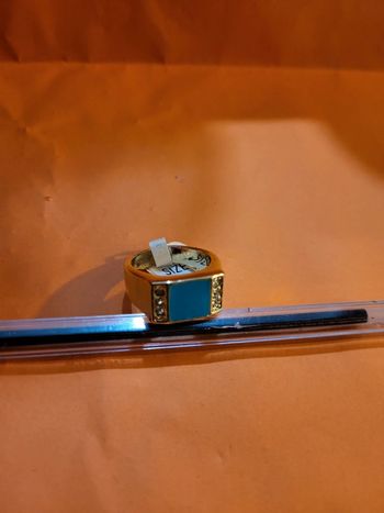 Bague Strass et squarz Taille 56