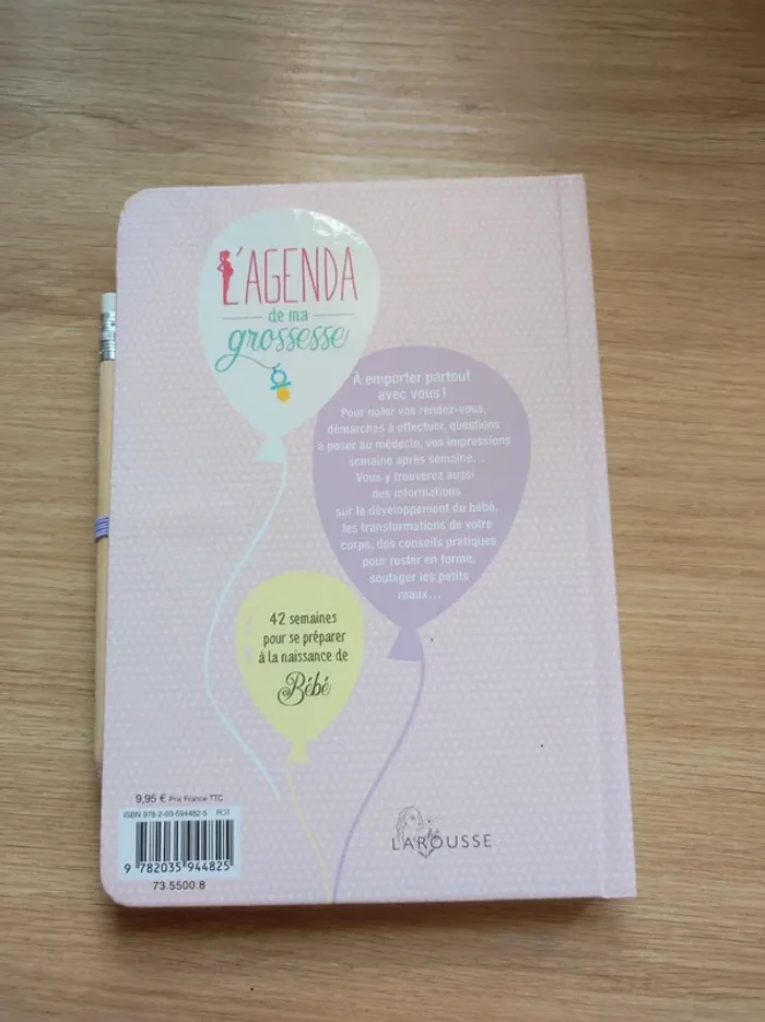 Livre "l'agenda de ma grossesse" - photo numéro 7