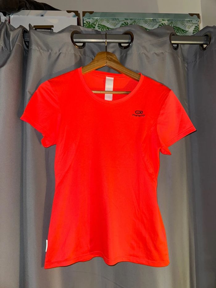 T-shirt sport orange Kalenji