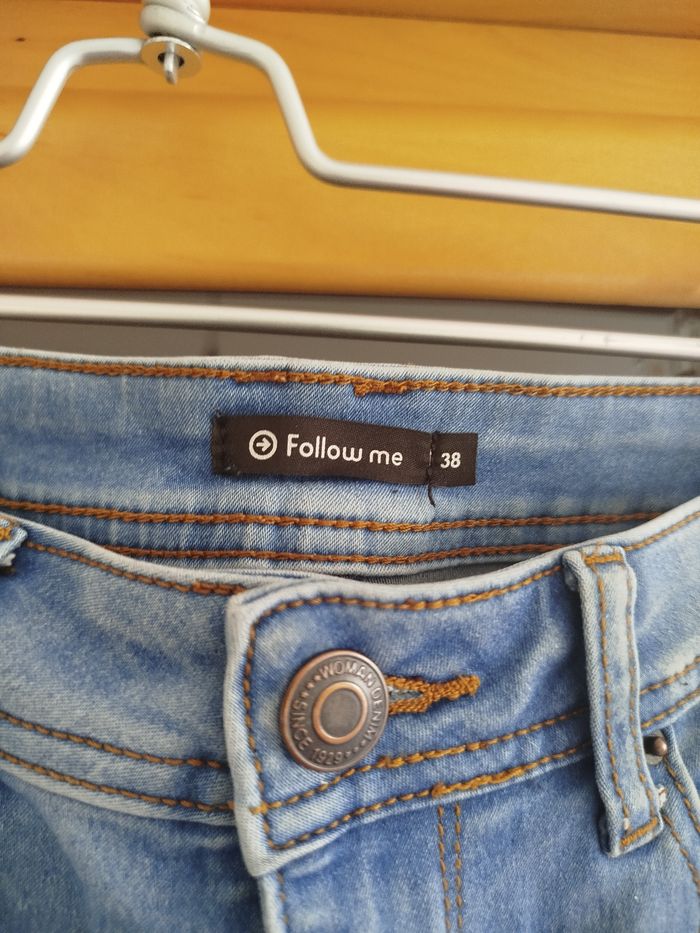 Jean slim bleu taille 38 - photo numéro 2