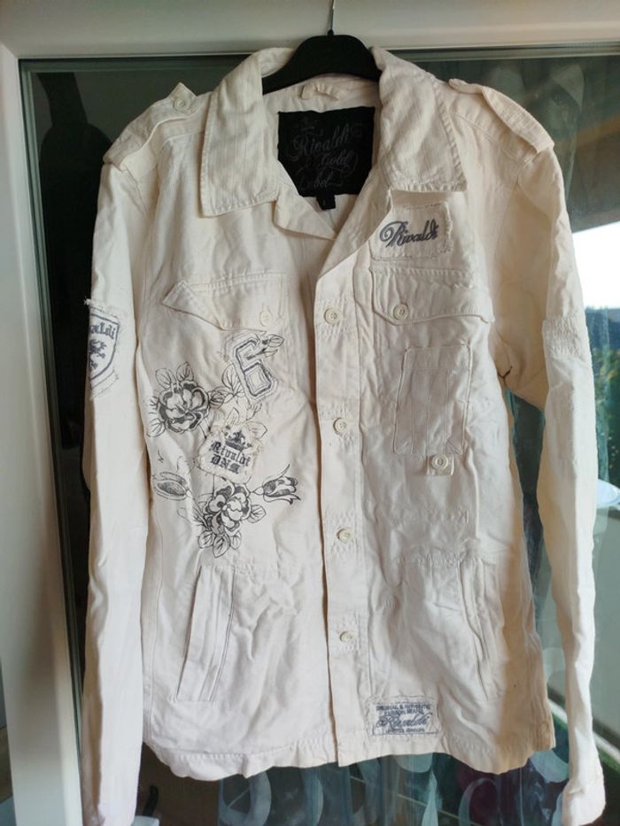 Veste blanche rivaldi taille L