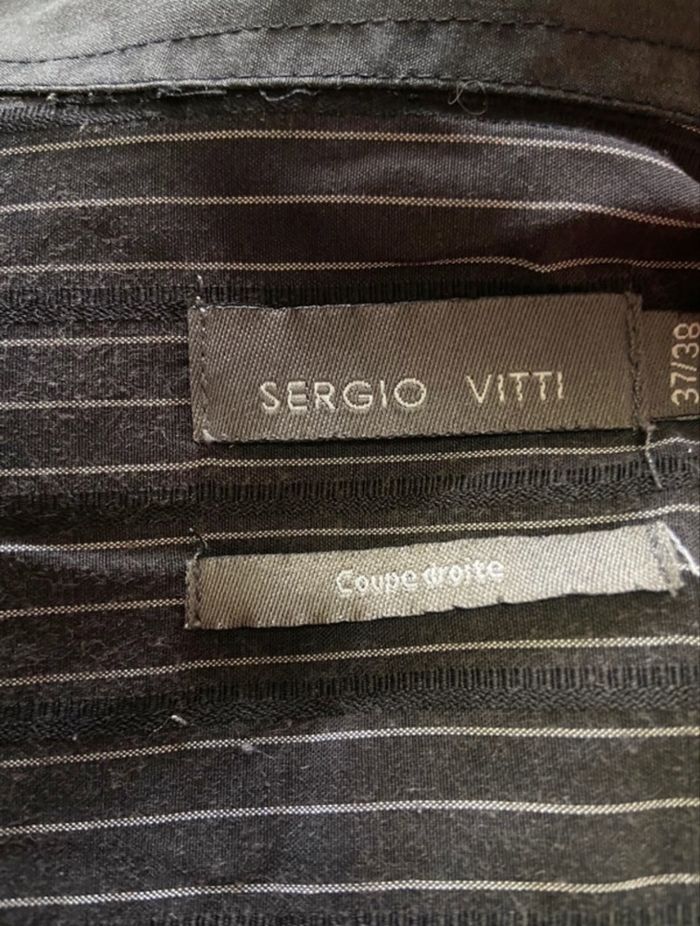 Chemise noir à rayures - photo numéro 4