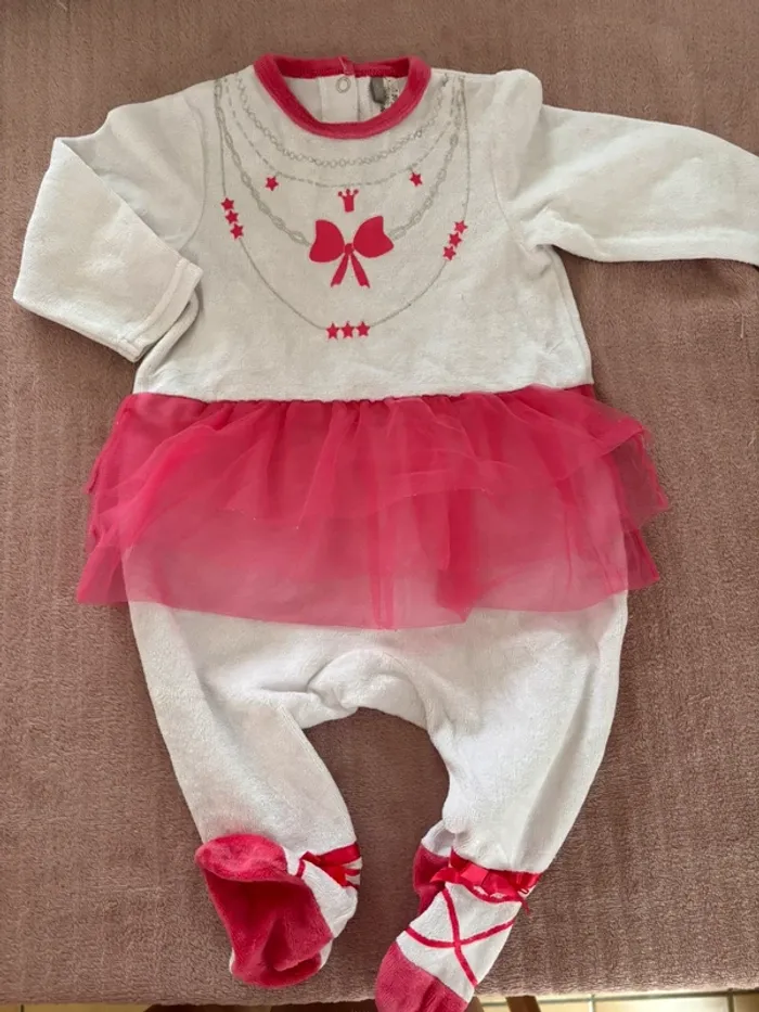 Pyjama velours 6 mois