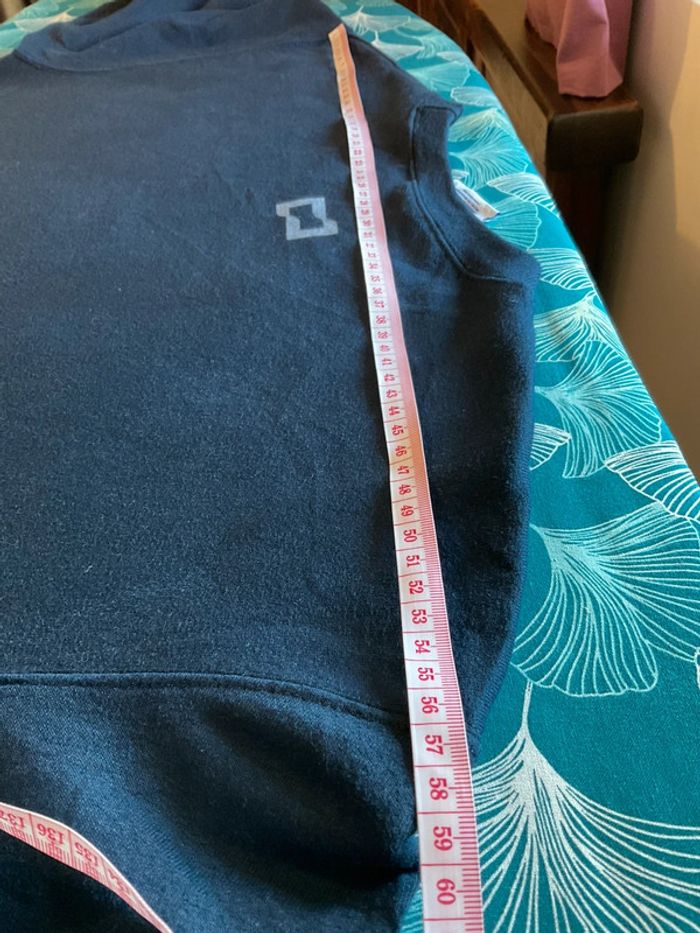 Sweat col rond pour homme Champion bleu marine Taille M 218 - photo numéro 6