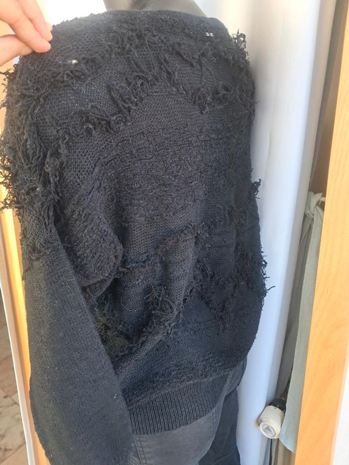 Ikks pull noir T.40/42 en tbe - photo numéro 8