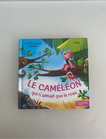 Le caméléon qui n’aimait que le rose