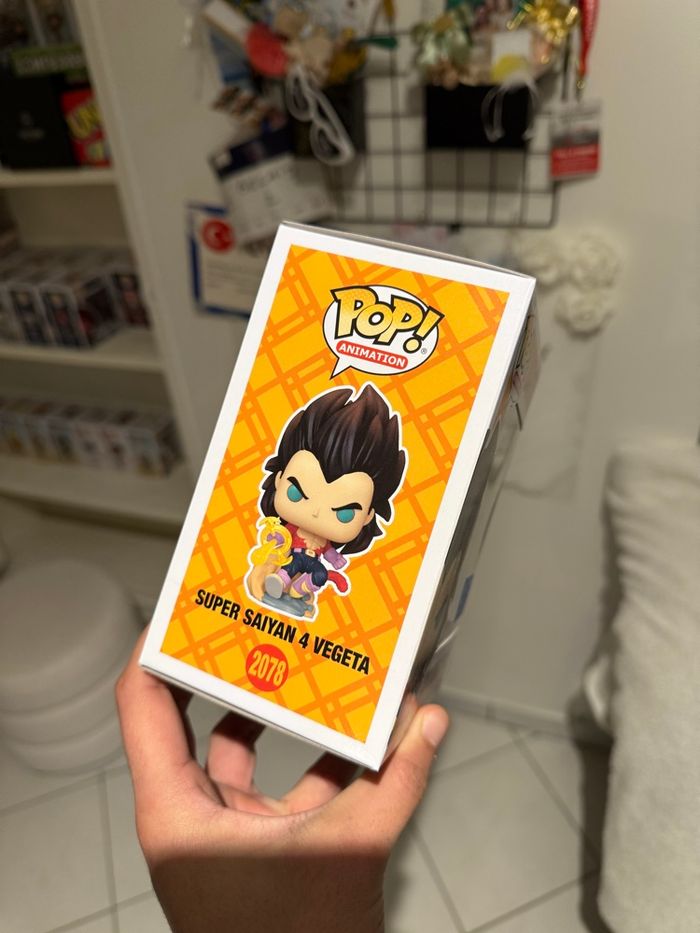 Funko Pop Super Saiyan 4 Vegeta Flocked 2078 - Dragon ball GT - photo numéro 2