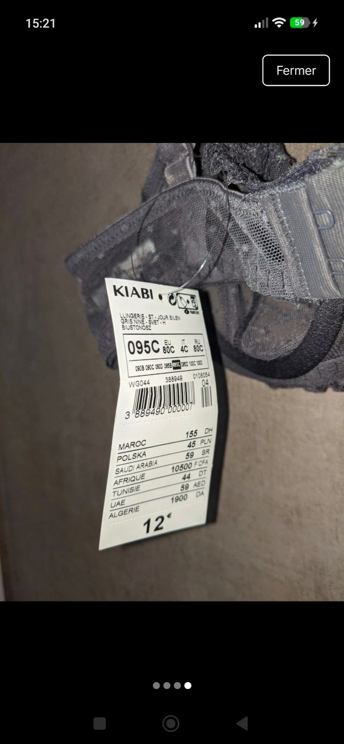 Soutien gorge Kiabi - photo numéro 4