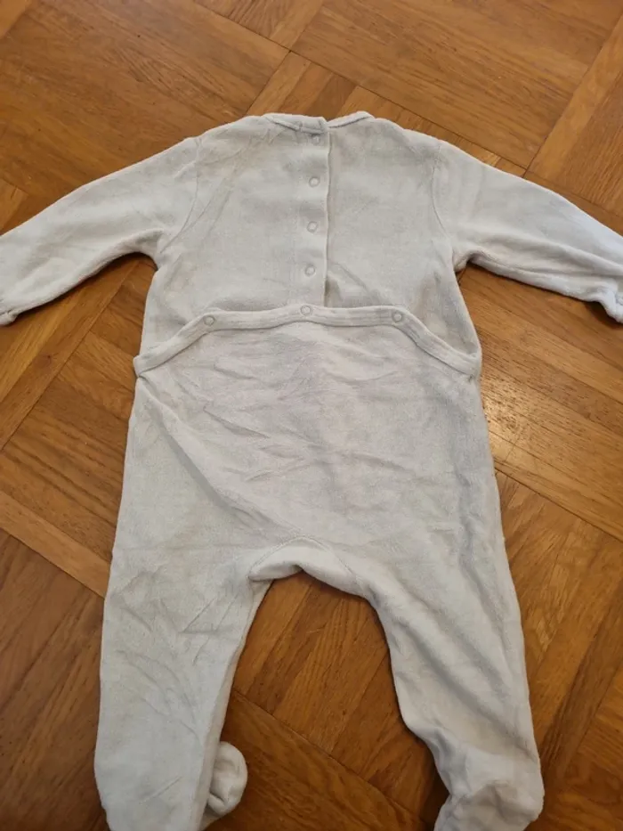 Lot 3 pyjamas hiver 9 mois mixte - photo numéro 3