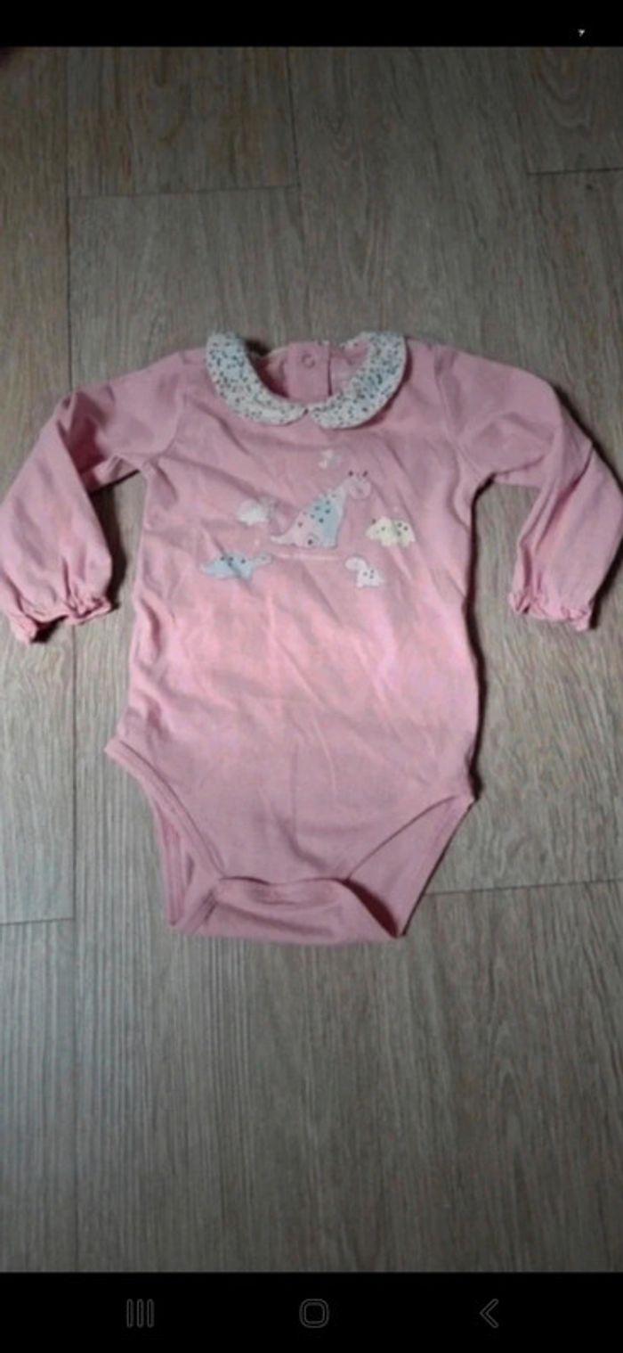 Body manches longues à col DPAM 6mois 👻