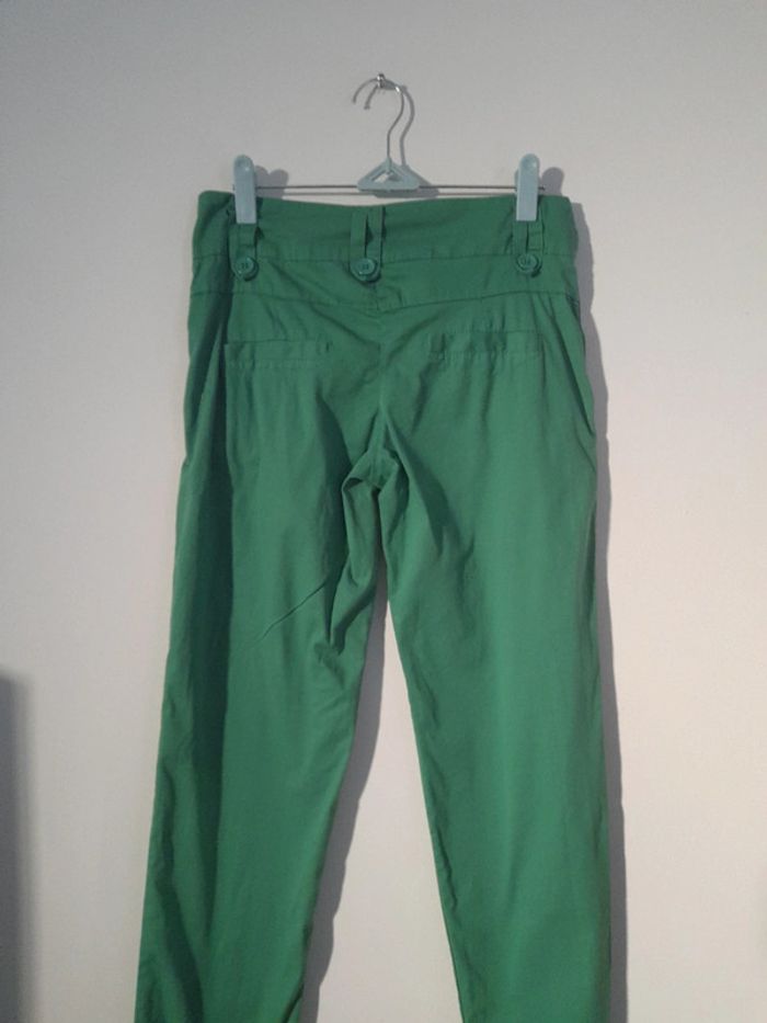 Pantalon vert taille 36 - photo numéro 8