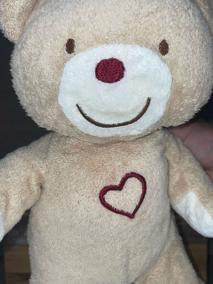 NIC629 doudou ours 🐻 nicotoy - photo numéro 3