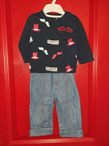 Ensemble 2 pièces garçon 9 mois