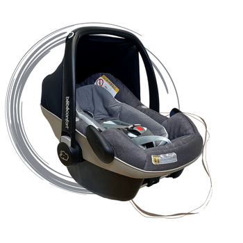 Siège auto Grp 0+ Pebble Plus, Bébé Confort, reconditionné – Garantie 3 mois
