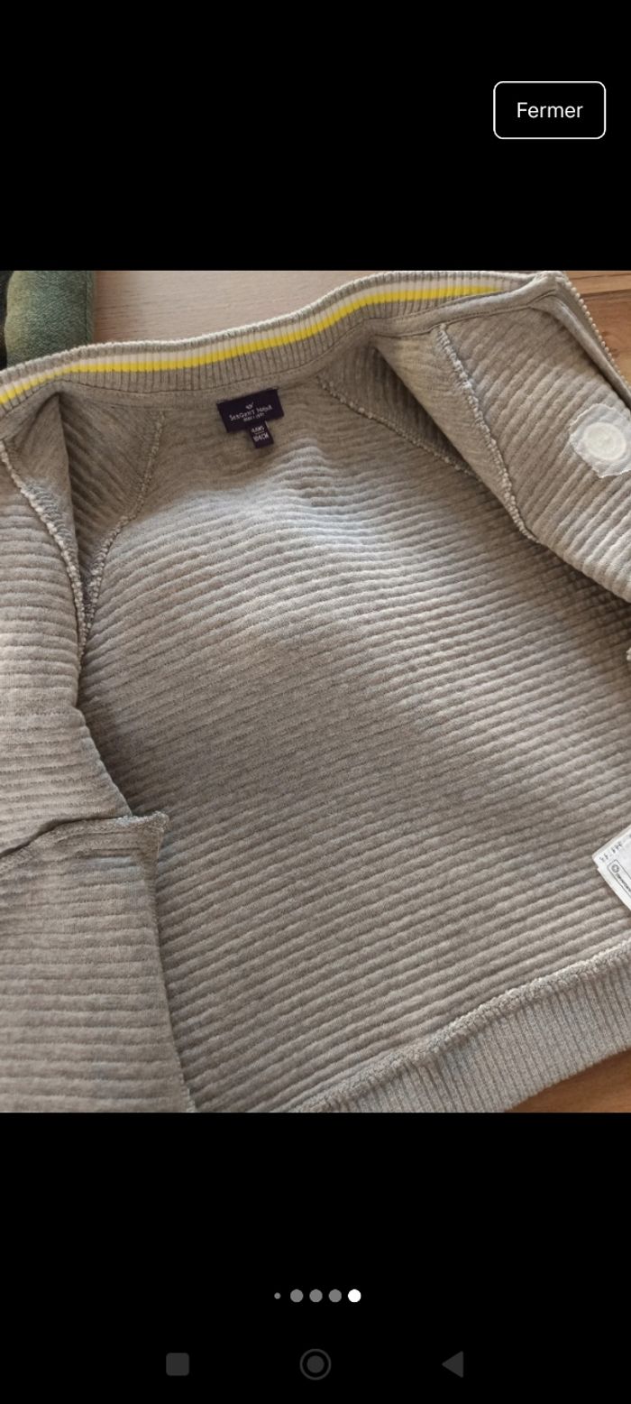 Gilet sergent major gris 4 ans - photo numéro 7