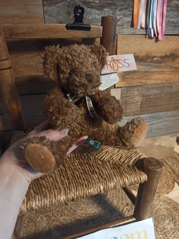 Peluche ours Russ neuf - photo numéro 4