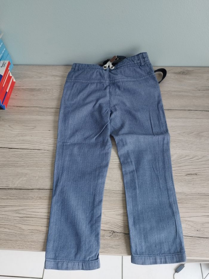 Pantalon avec bretelles garçon 24 mois - photo numéro 2