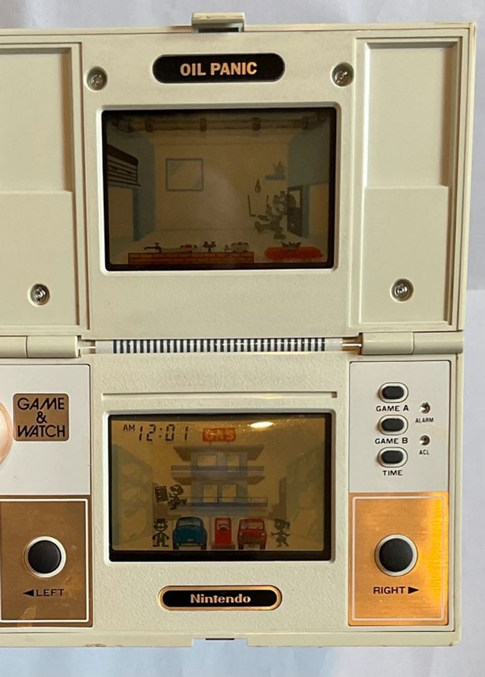 Console jeu Game and Watch Oil Panic vintage - photo numéro 6