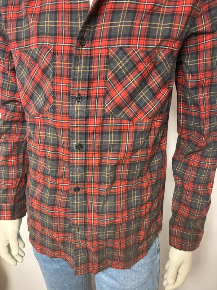 Chemise Homme The Kooples - Taille S - Style Bûcheron Bordeaux - photo numéro 4