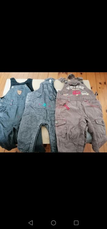 Lot 3 salopettes