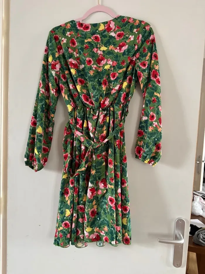 Robe d’été imprimé fleuri taille S/M lillie rose - photo numéro 6