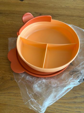 Assiette compartiment Tupperware neuf