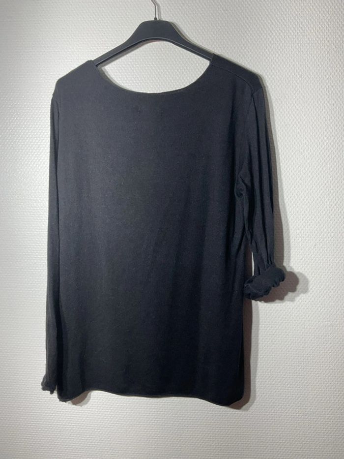 Pull « amour toujours » femme taille unique (36-40)- just me - neuf avec étiquette - photo numéro 3