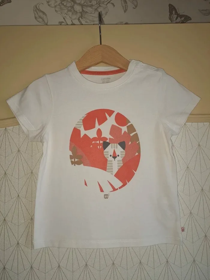 T-shirt garçon comme neuf Obaïbi 23 mois - photo numéro 2