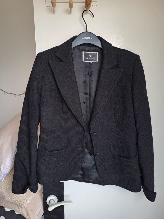 Blazer en laine taille 38 - photo numéro 2