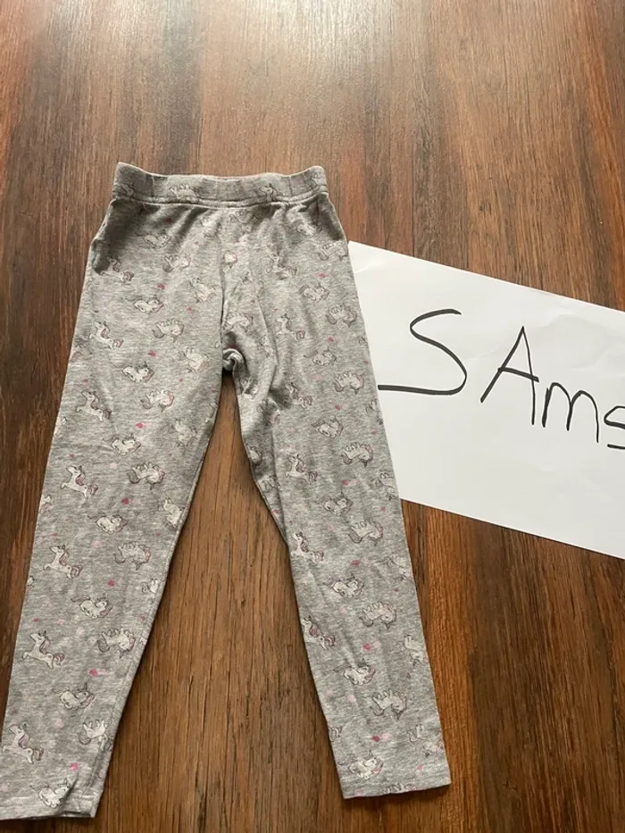 Legging gris licorne