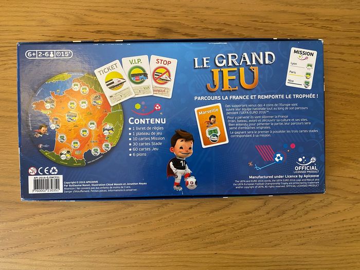 NEUF et Vintage Le Grand Jeu de l’Euro 2016 - photo numéro 7