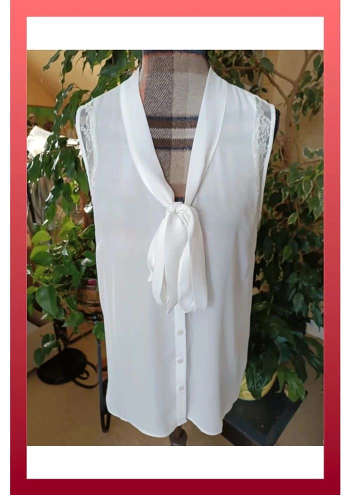 Chemisier blanc/crème