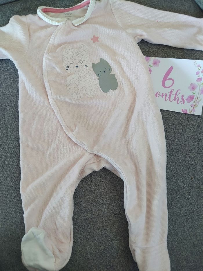 6 mois_lot 4 pyjamas epais - photo numéro 5