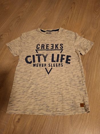 T shirt garçon creeks taille 14 ans garçon