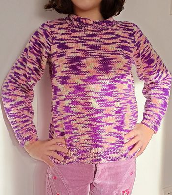 Gros pull chaud 8 ans