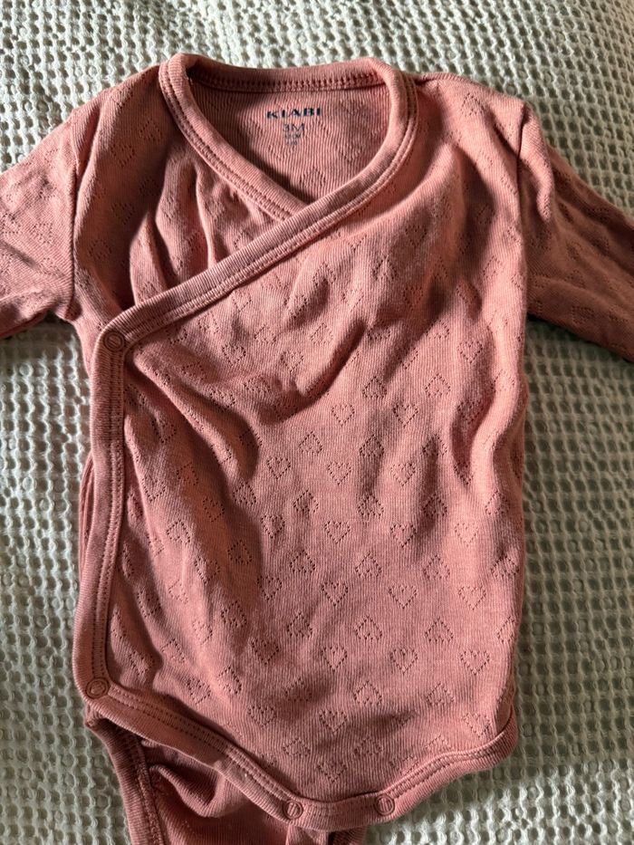 Lot de 3 bodies bébé fille - photo numéro 3